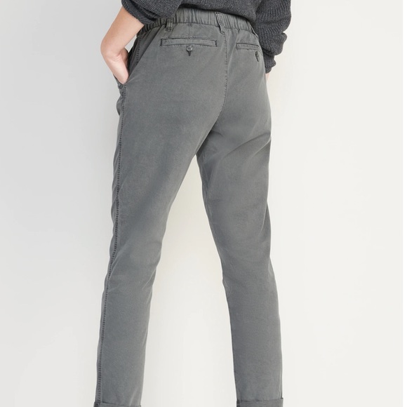 NWT OLD NAVY High-Waisted OGC Chino Pant Color: Panther - Picture 2 of 7